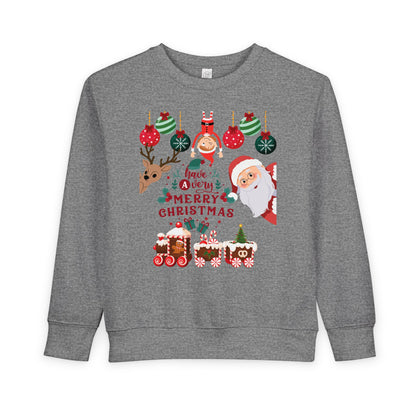 Toddler Merry Christmas  Sweatshirt