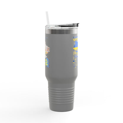 Ukrainian Free Spirit Travel Mug, 40oz