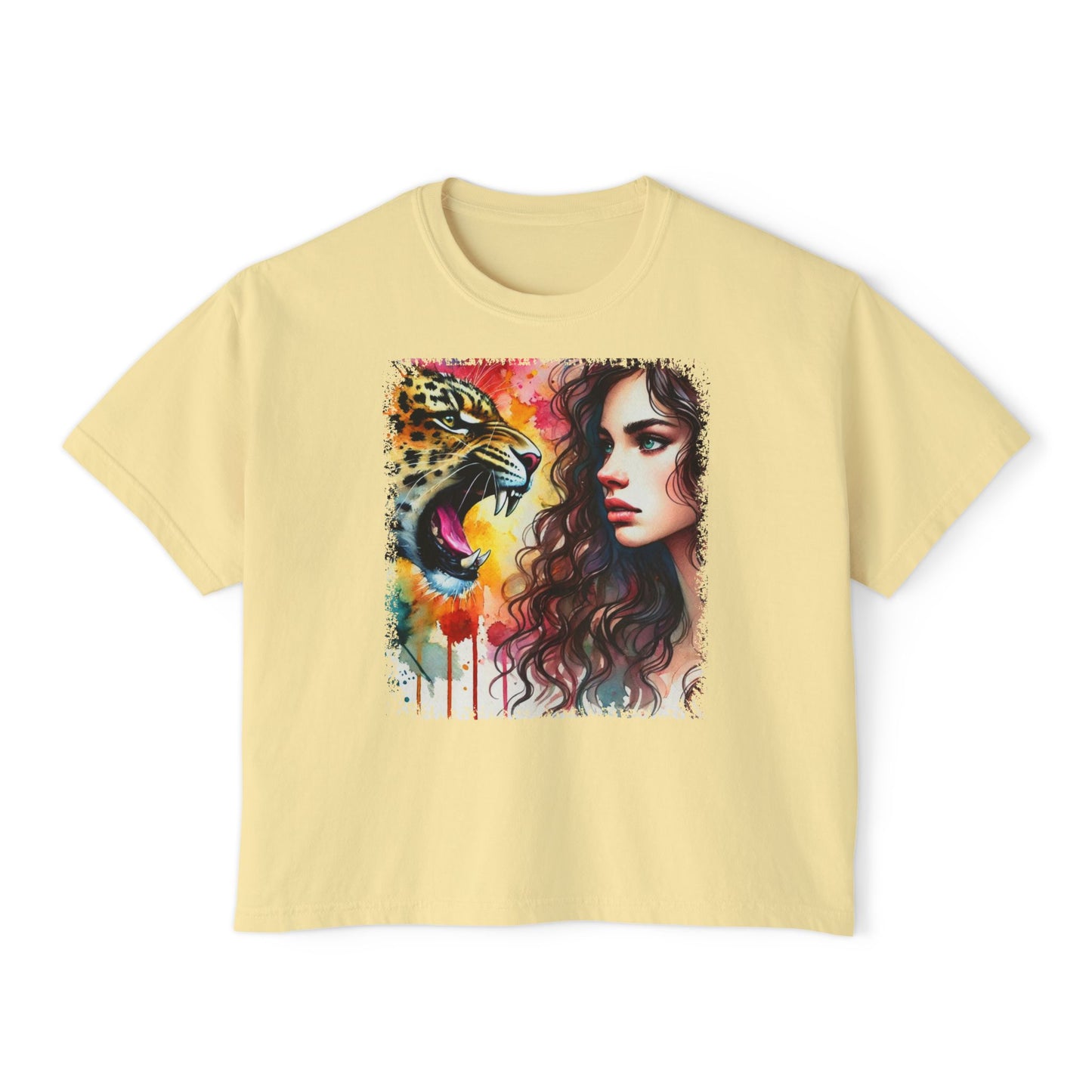 PERSONALIZE The Calm Before the Sprint - Oversized Boxy Fit Graphic T-shirt
