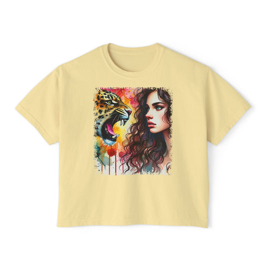 PERSONALIZE The Calm Before the Sprint - Oversized Boxy Fit Graphic T-shirt