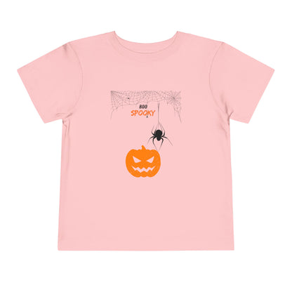 Toddler Pumpkin & Spider Scare Tee