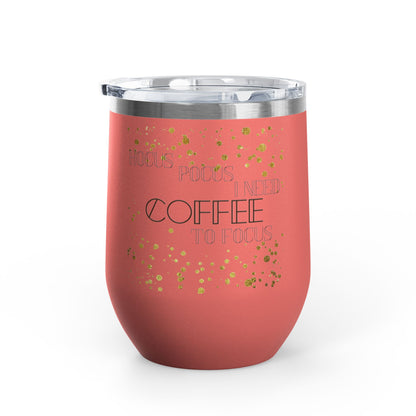 Skull Madness with Flowers Travel Mug 12oz