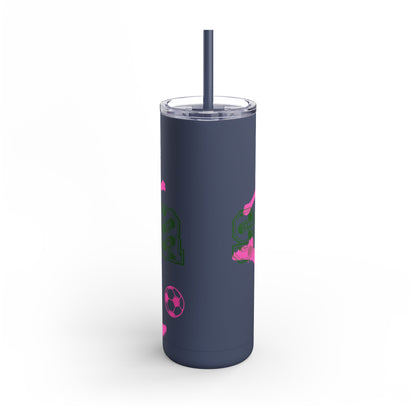 Girls Soccer Season Tumbler | 20oz