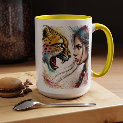 Ukrainian Wild Spirit Girl  Mug  Size 11oz, 15oz