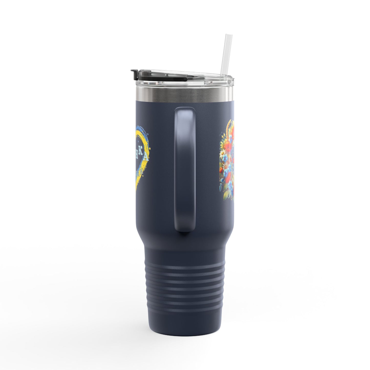 Ukrainian Girl Forever Insulated Travel Mug, 40oz