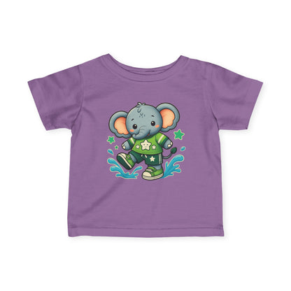 Baby Splash & Dash Elephants Tee