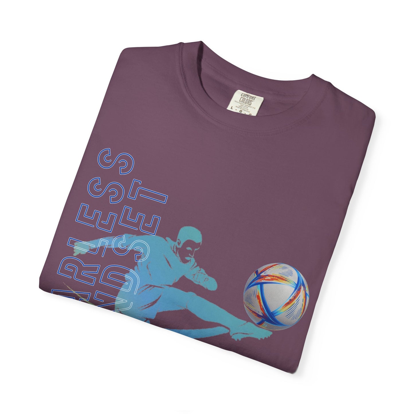 Unisex Soccer Turbo Blaze Garment-Dyed T-shirt