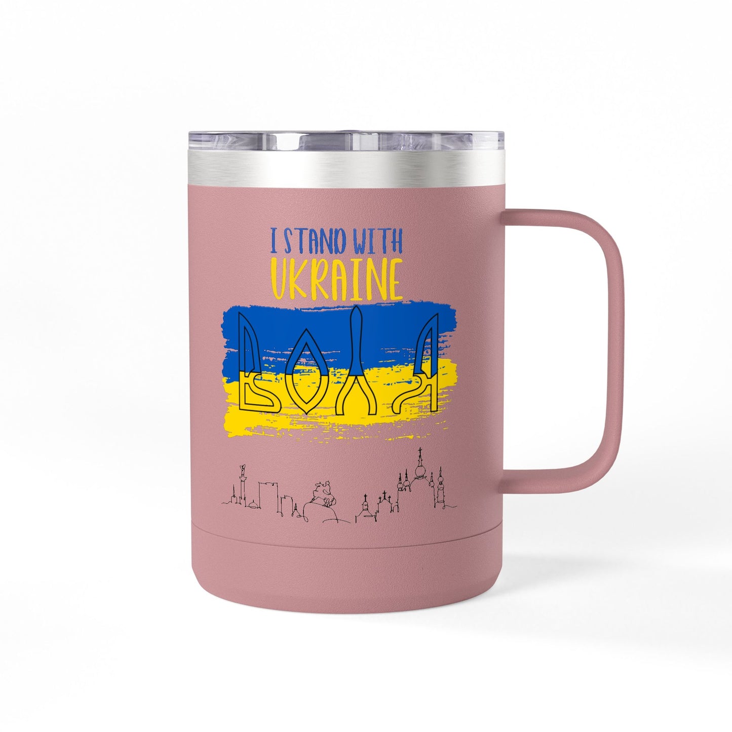 Freedom for Ukraine Mug Tumbler, 15oz