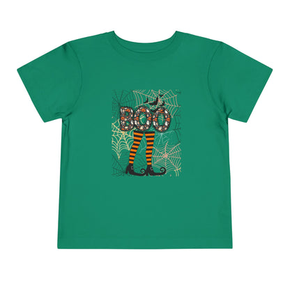 Toddler Boo Crew Witch Feet Tee