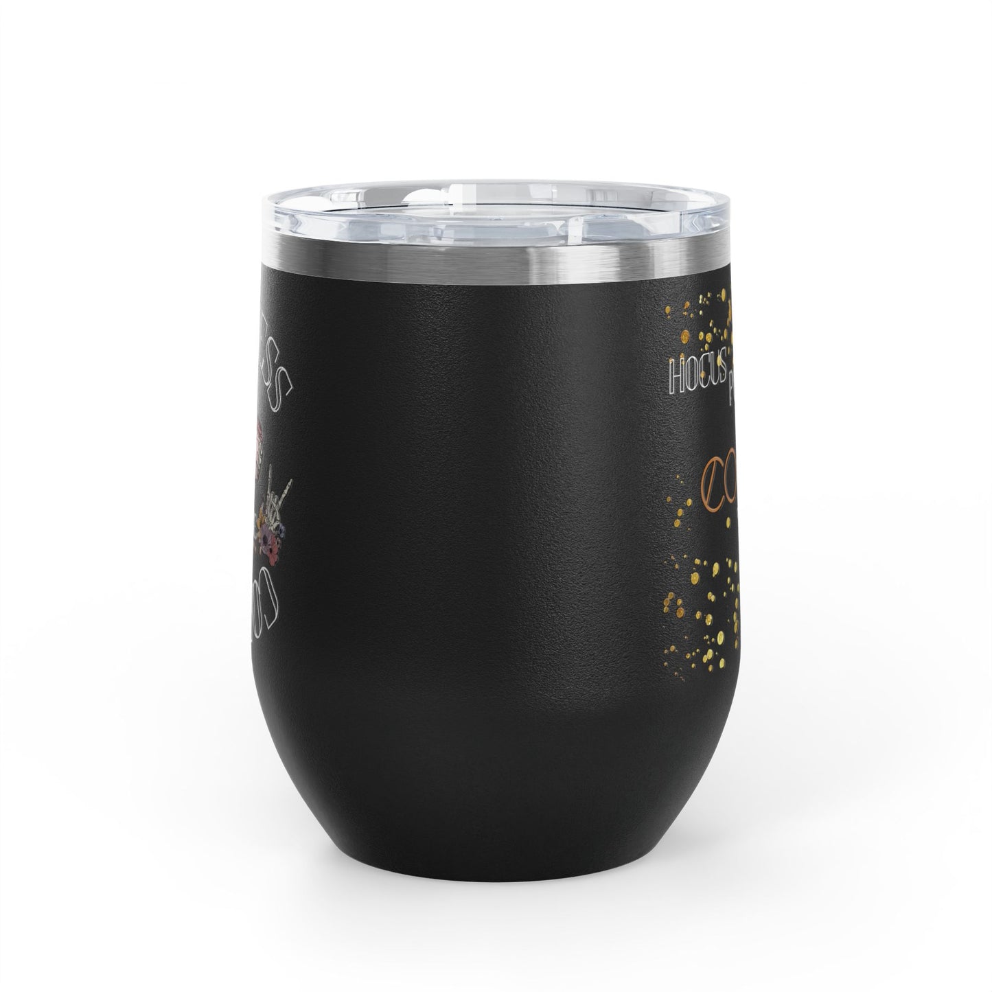 Skull Madness with Flowers Travel Mug 12oz