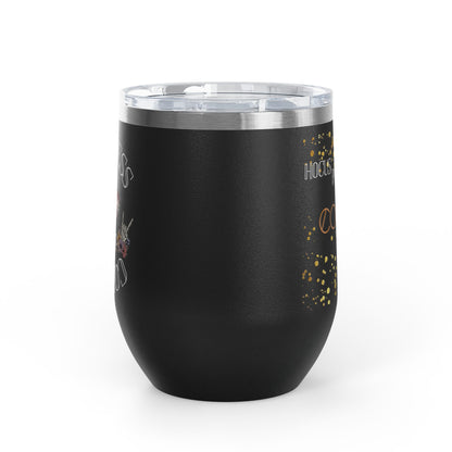 Skull Madness with Flowers Travel Mug 12oz