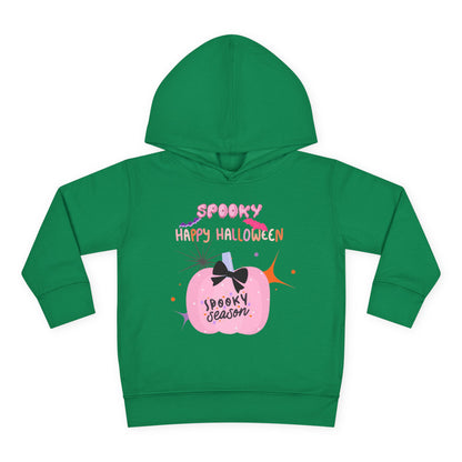 Toddler Pretty in Pink Spooky Season Fleece Hoodie
