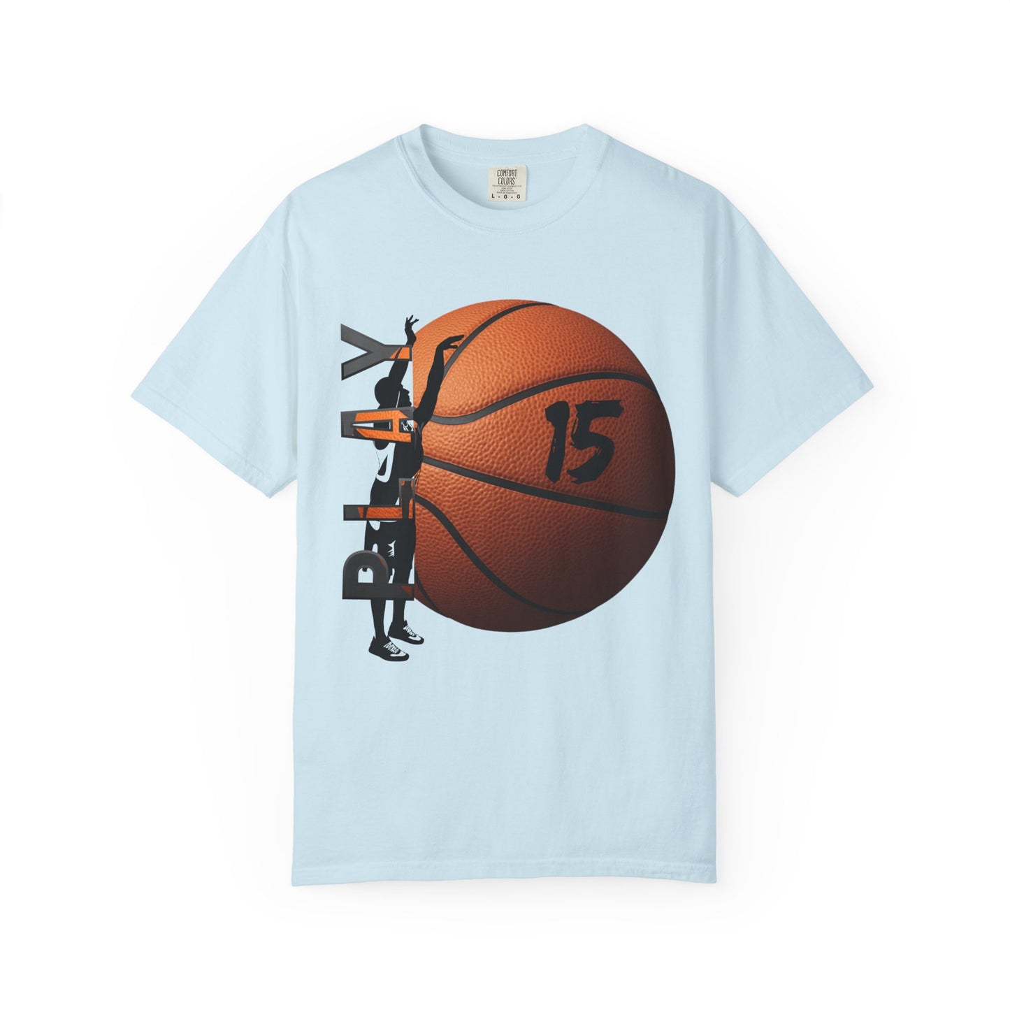 PERSONALIZE Unisex Basketball Garment-Dyed T-shirt Always in Play Mode