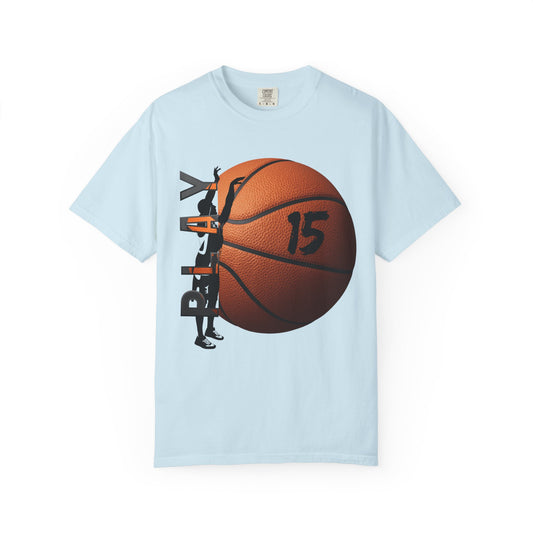 PERSONALIZE Unisex Basketball Garment-Dyed T-shirt Always in Play Mode