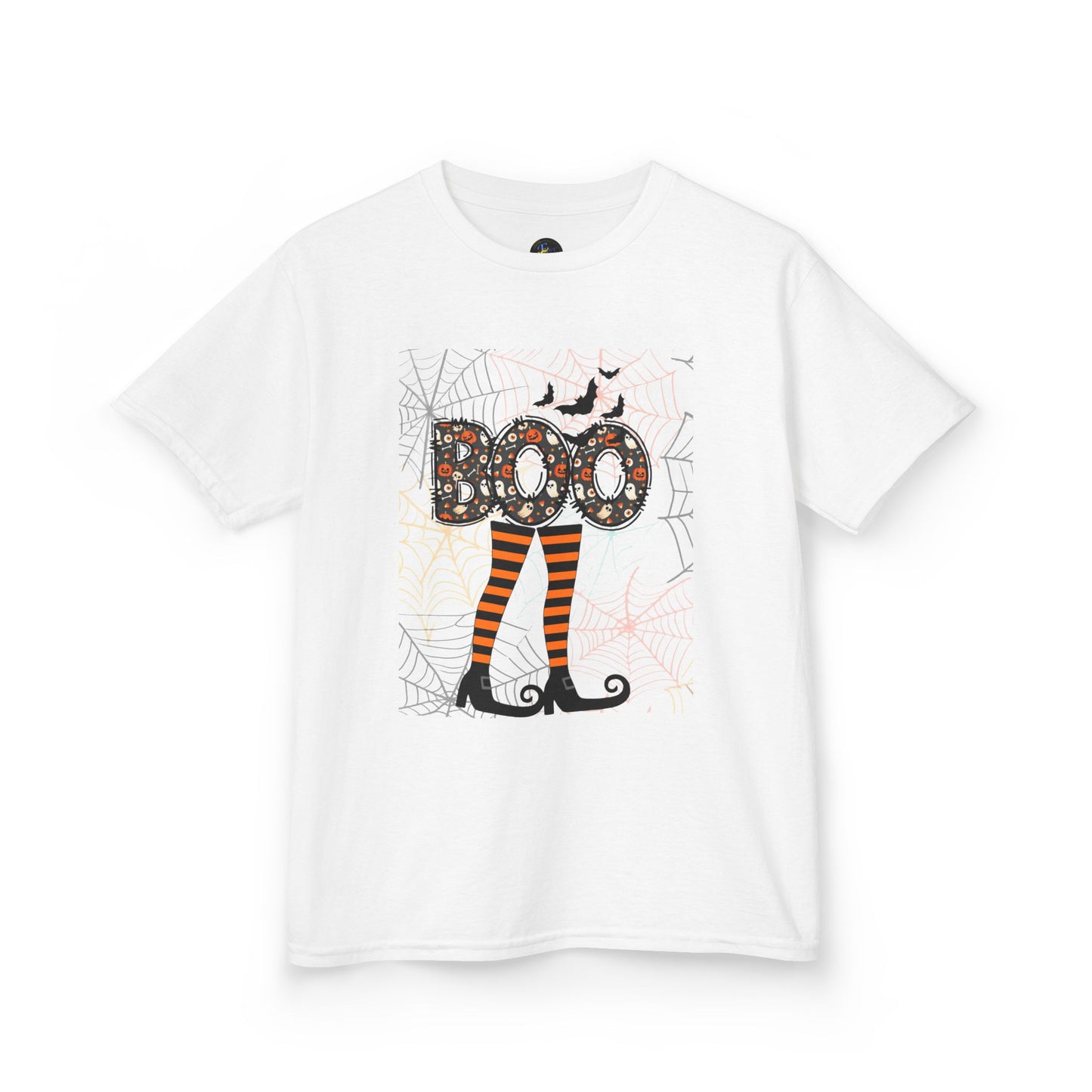 Kids Boo Crew Witch Feet Graphic Tee