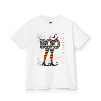 Kids Boo Crew Witch Feet Graphic Tee