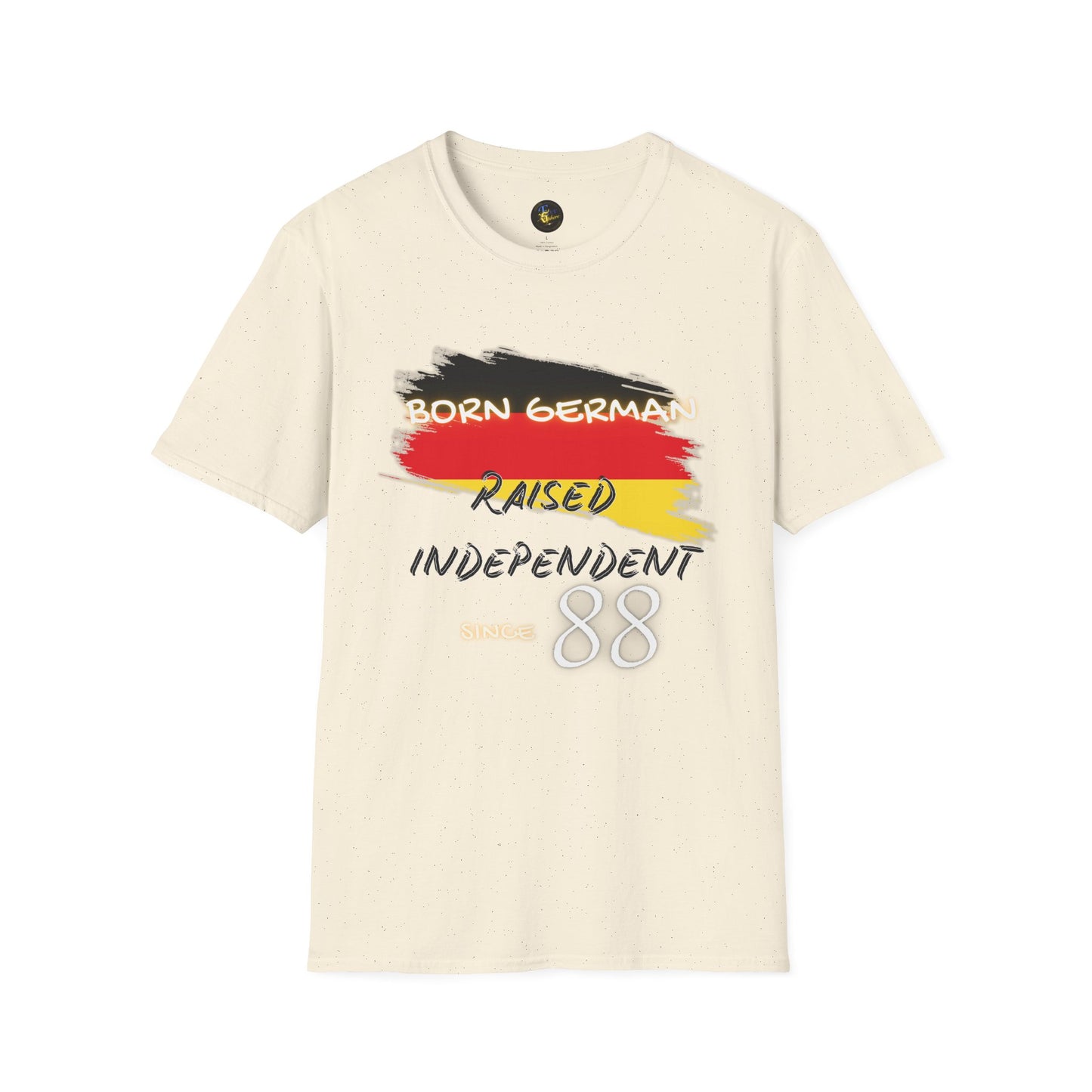 PERSONALIZE Born German Unisex Cotton T-Shirt - Independent Spirit Tee