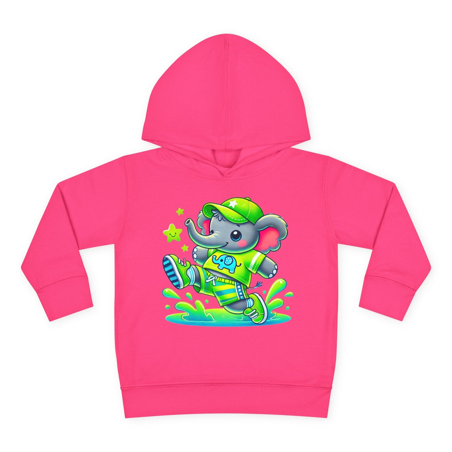 Toddler Bright Stars & Big Smiles Fleece Hoodie