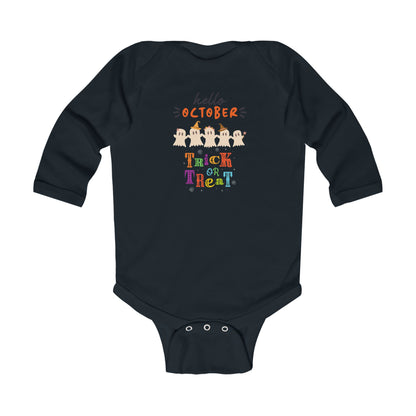 Baby Ghostly October Celebration Bodysuit, Cute Baby Costume