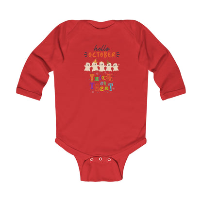 Baby Ghostly October Celebration Bodysuit, Cute Baby Costume