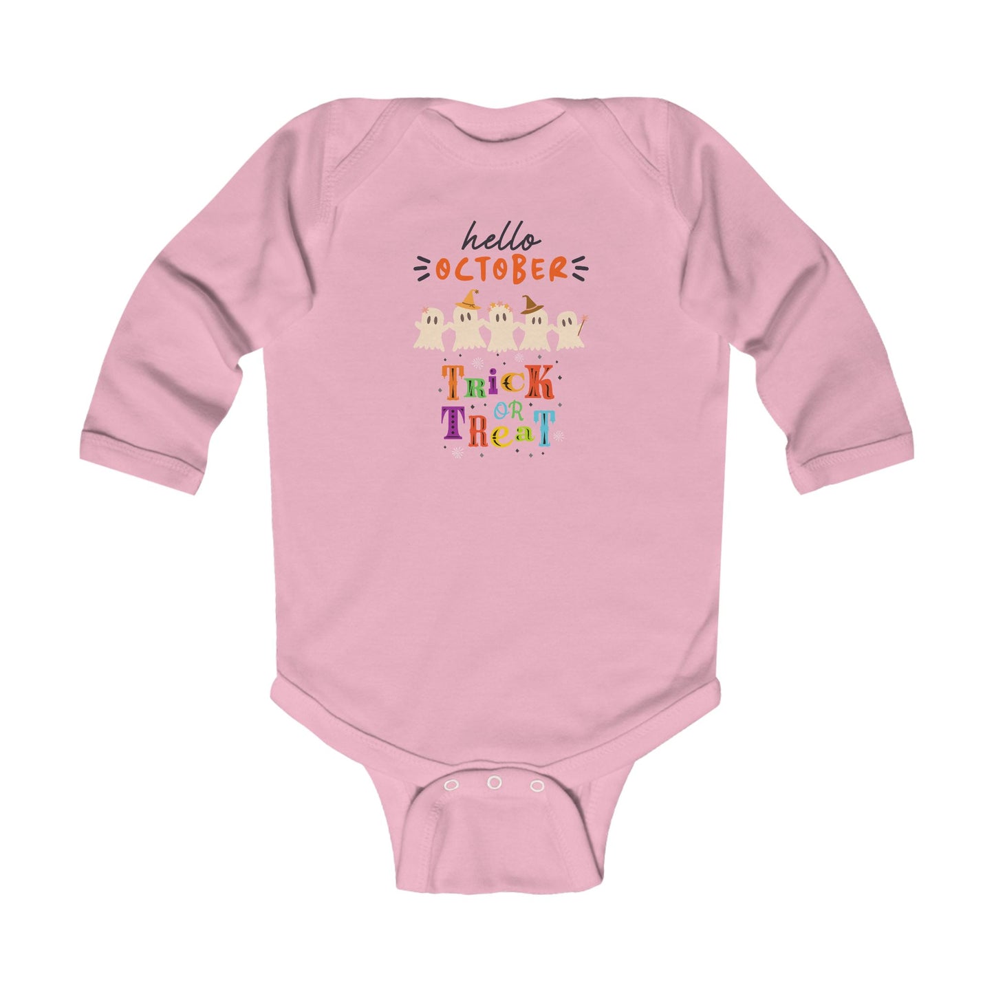 Baby Ghostly October Celebration Bodysuit, Cute Baby Costume