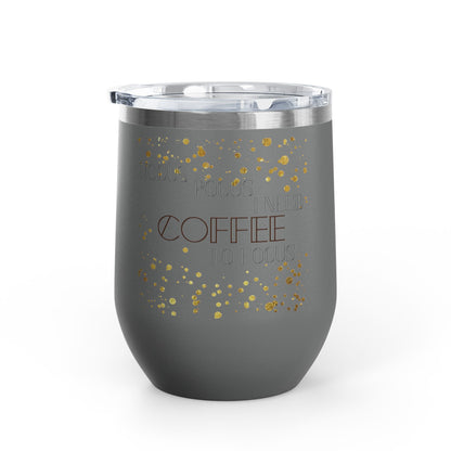 Skull Madness with Flowers Travel Mug 12oz