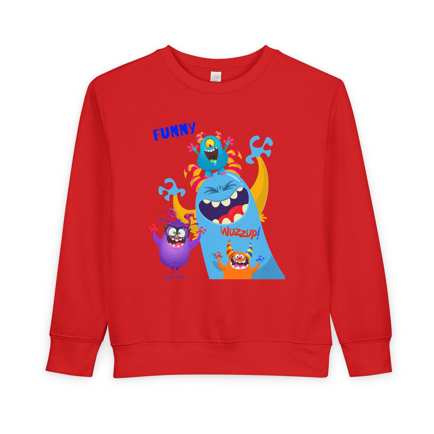 Toddler Funny Monsters Sweatshirt