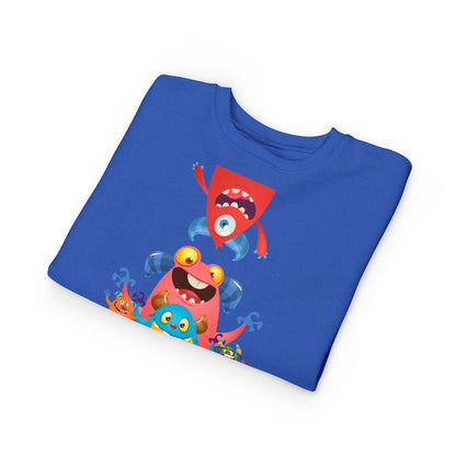 Toddler Playful Monsters Sweatshirt