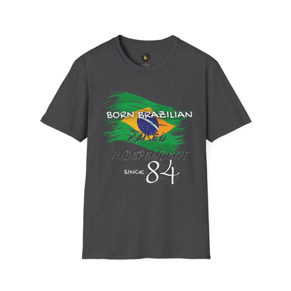 PERSONALIZE Born Brazilian Unisex Cotton T-Shirt - Independent Spirit Tee