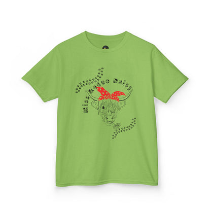 Kids Sweet Sage Cowgirl  Fun Graphic Tee