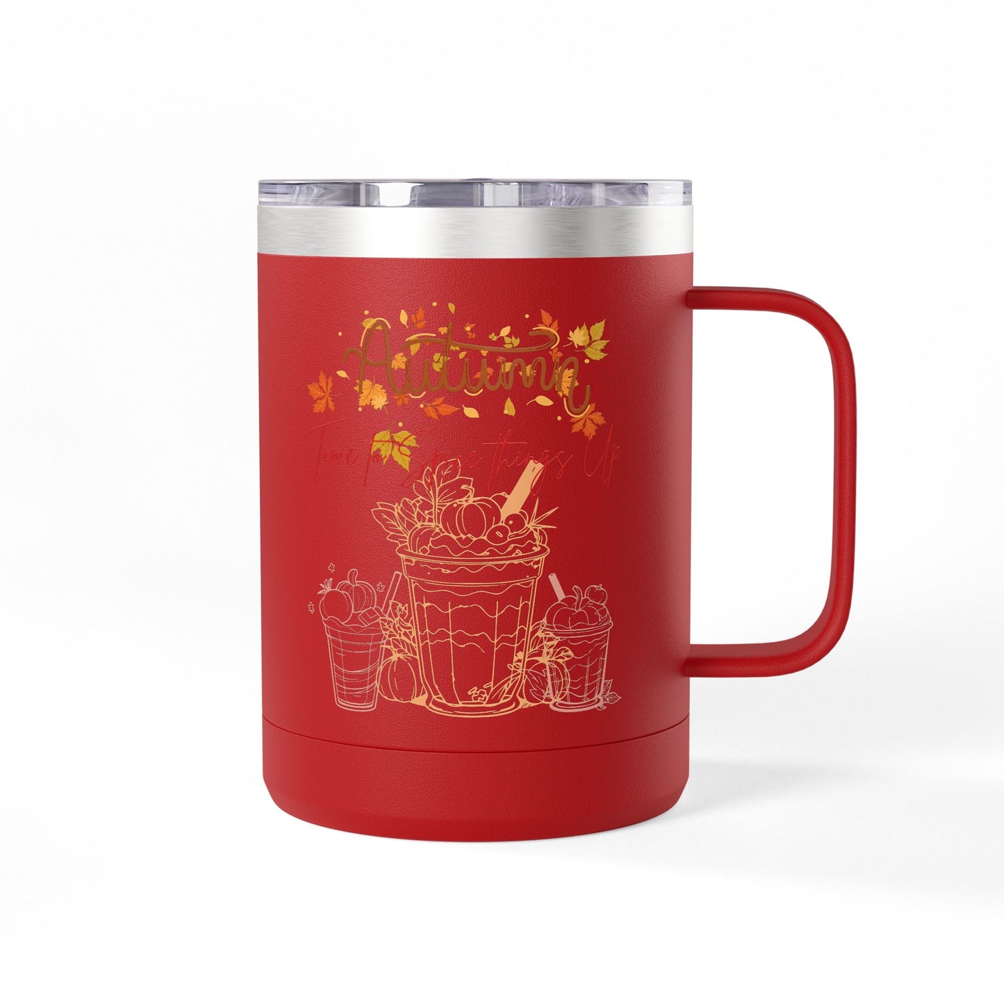 Autumn Coffee Mug Tumbler, 15oz