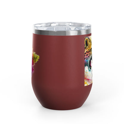 Ukrainian Wild Spirit Girl Travel Mug   Size 12oz