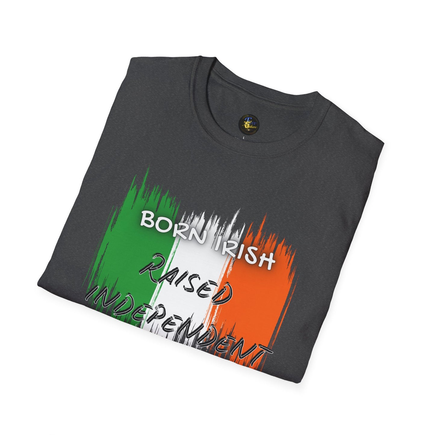 PERSONALIZE Born Irish Unisex Cotton T-Shirt - Independent Spirit Tee