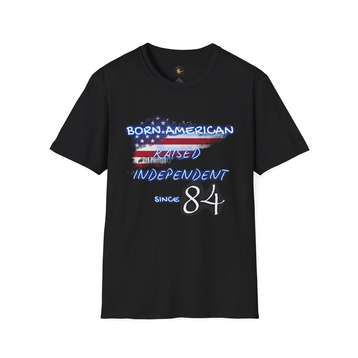PERSONALIZE Born American Unisex Cotton T-Shirt - Independent Spirit Tee
