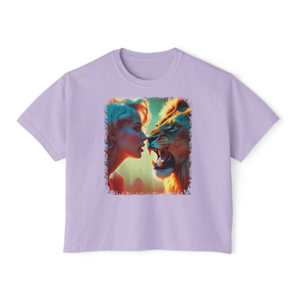 PERSONALIZE Eyes of the Unshaken - Oversized Boxy Fit Graphic T-shirt