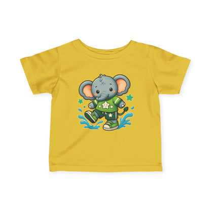 Baby Splash & Dash Elephants Tee