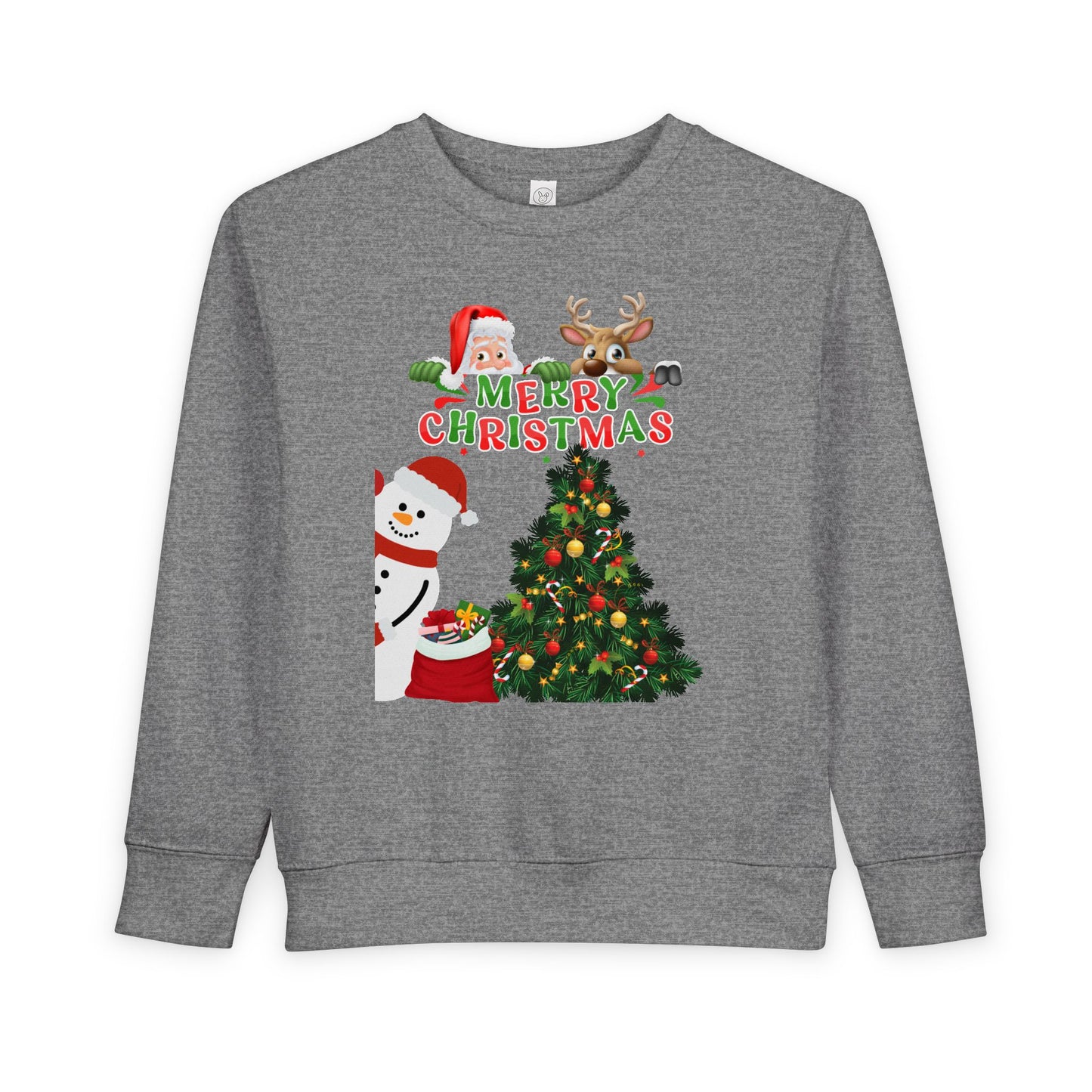 Toddler Christmas Snowman  Sweatshirt