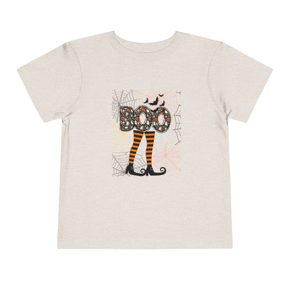 Toddler Boo Crew Witch Feet Tee