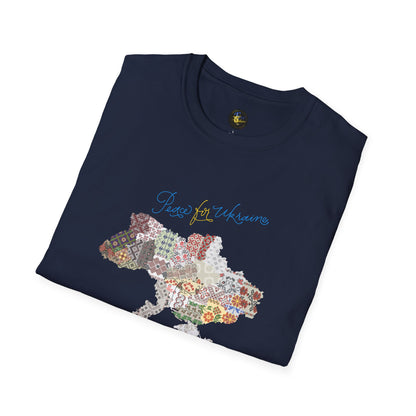 Peace in Every Stitch - Unisex Cotton T-Shirt