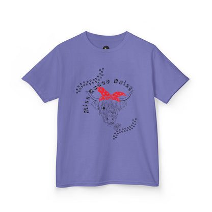 Kids Sweet Sage Cowgirl  Fun Graphic Tee