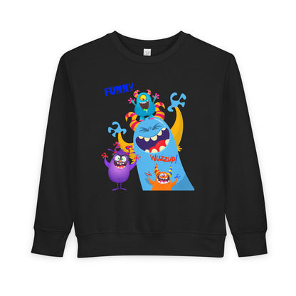 Toddler Funny Monsters Sweatshirt