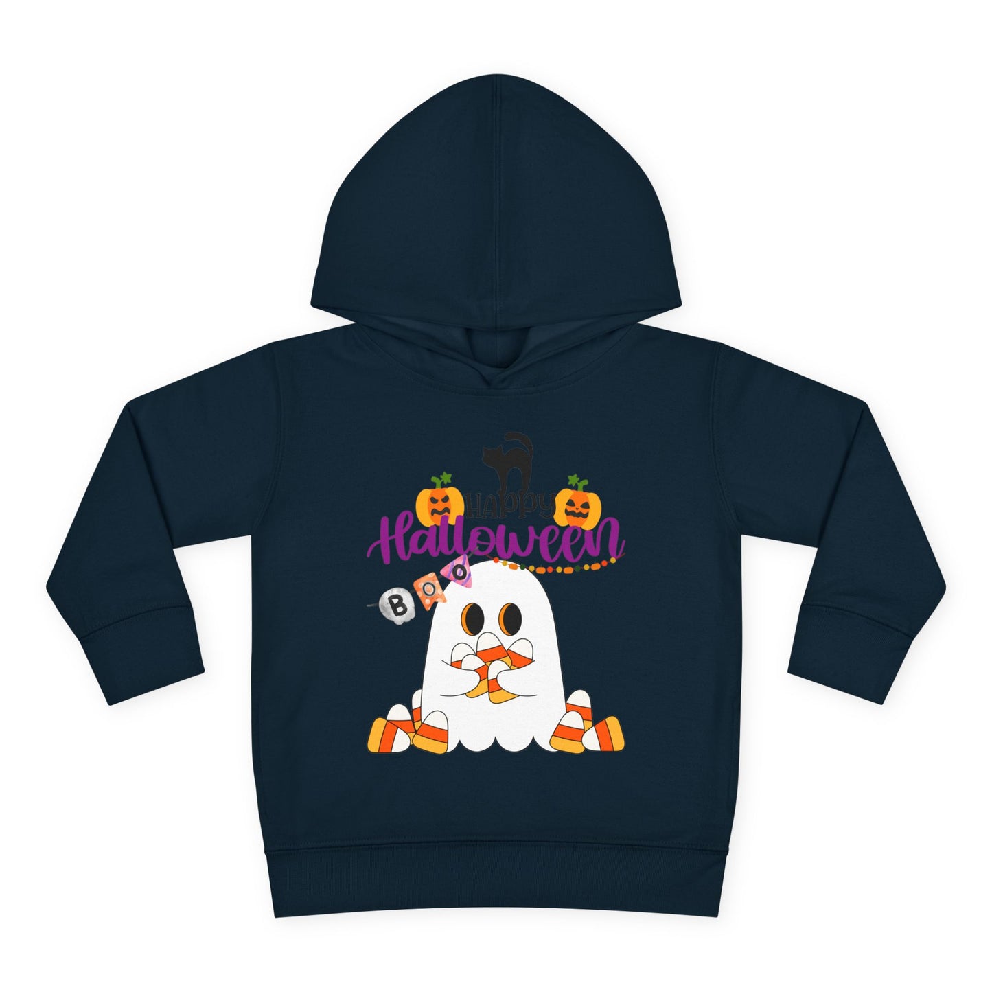 Toddler Candy Ghost Cutie Fleece Hoodie