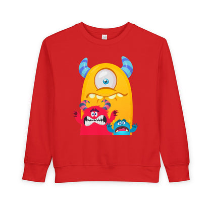 Toddler Spooky Monsters  Sweatshirt