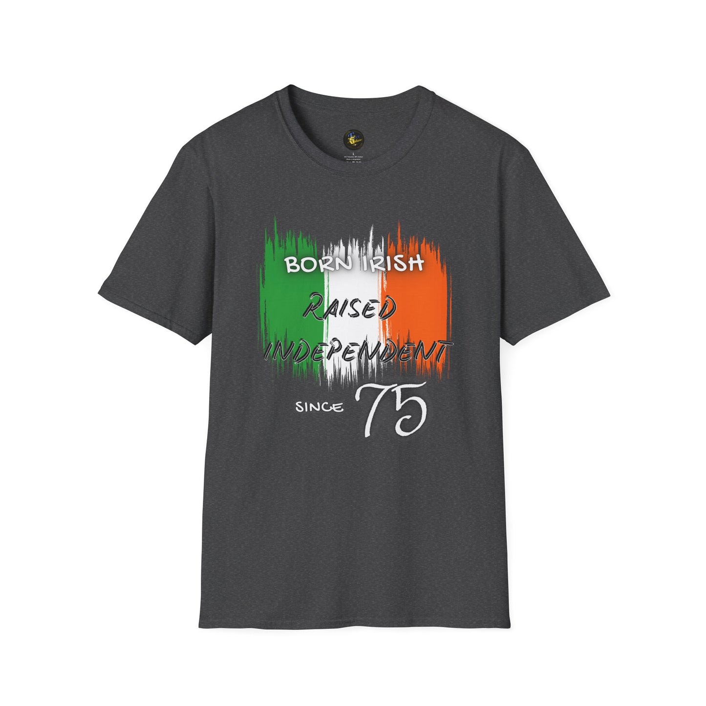 PERSONALIZE Born Irish Unisex Cotton T-Shirt - Independent Spirit Tee