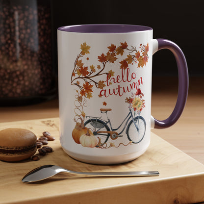 Hello Autumn Mug  Size 11oz, 15oz