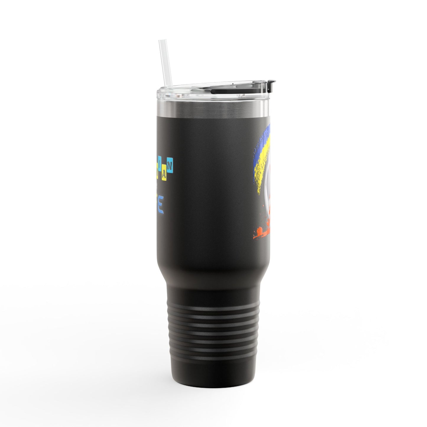 Ukrainian for Life Travel Mug, 40oz