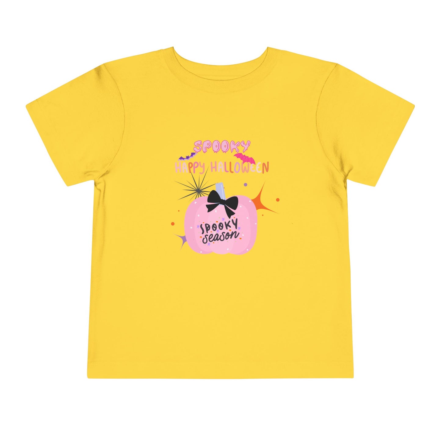 Toddler Pretty in Pink Spooky Season Tee