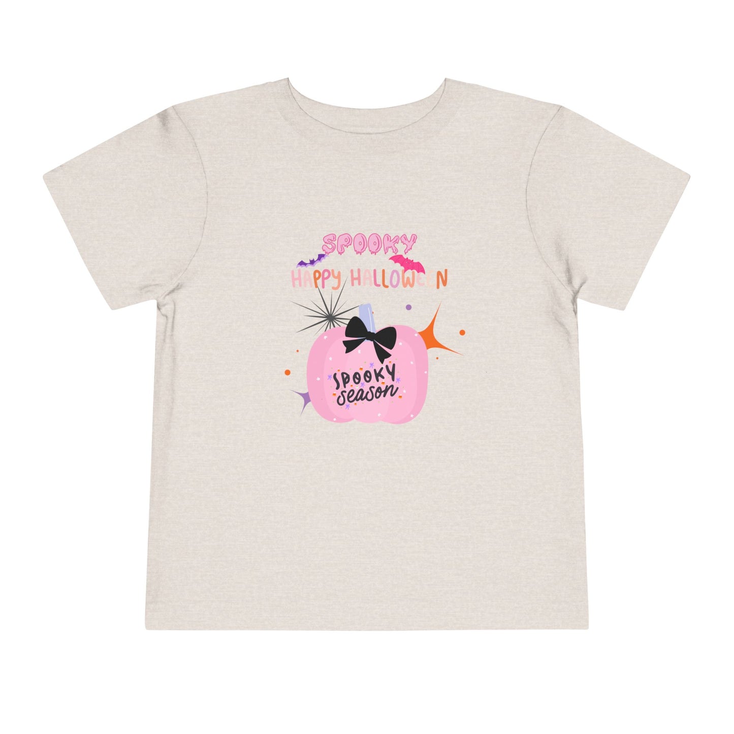 Toddler Pretty in Pink Spooky Season Tee