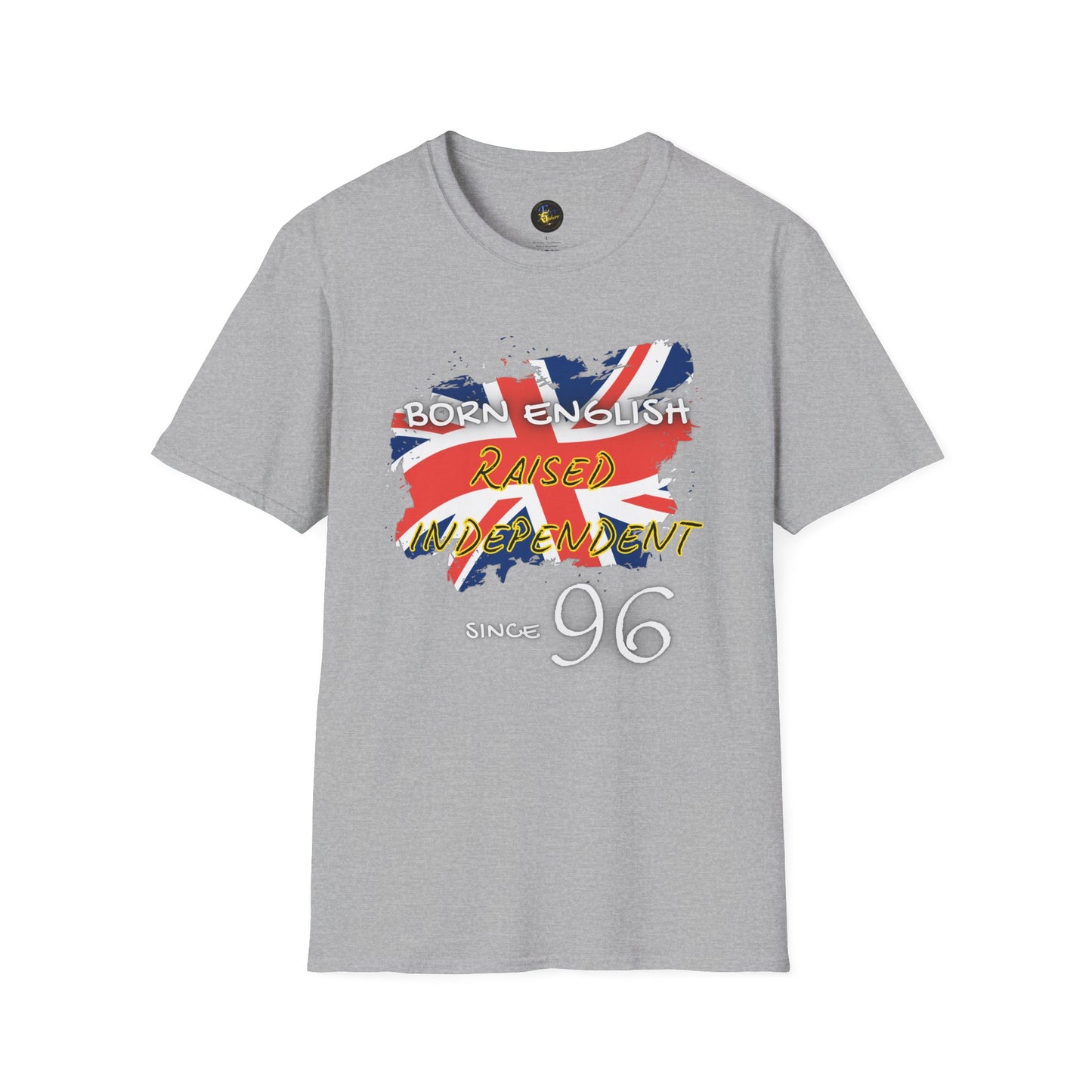 PERSONALIZE Born English Unisex Cotton T-Shirt - Independent Spirit Tee
