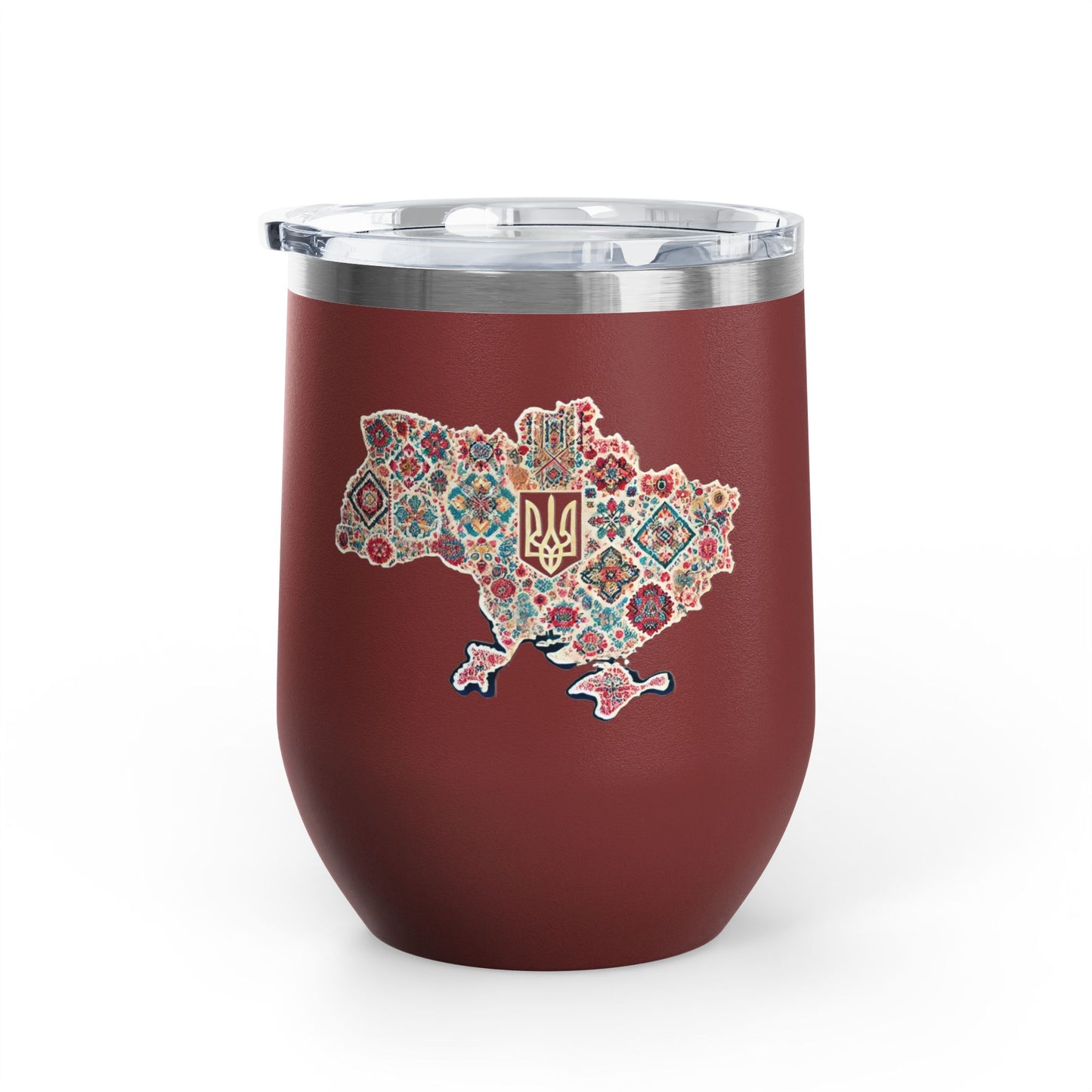 Ukrainian Pride Travel Mug   Size 12oz